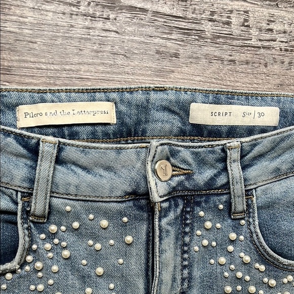 Anthropologie Pilcro Jeans  Sizes 30 Pearl Jeans - Picture 2 of 11